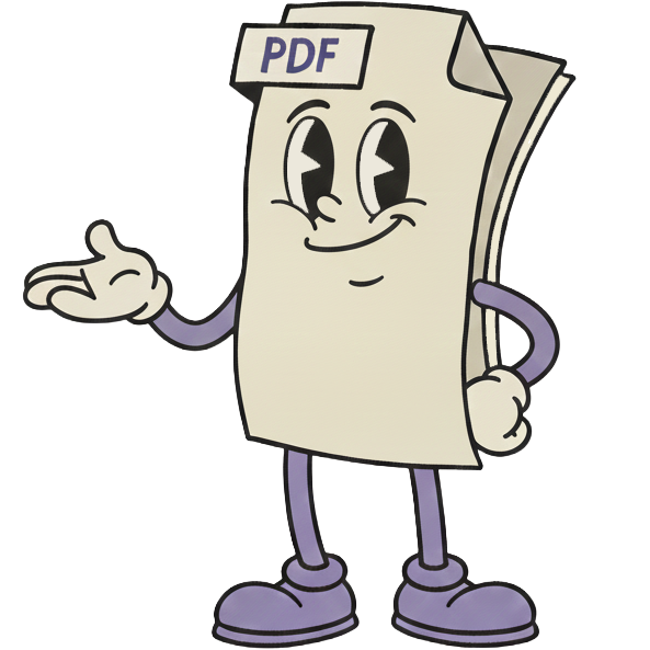 Mascot inviting you to get started